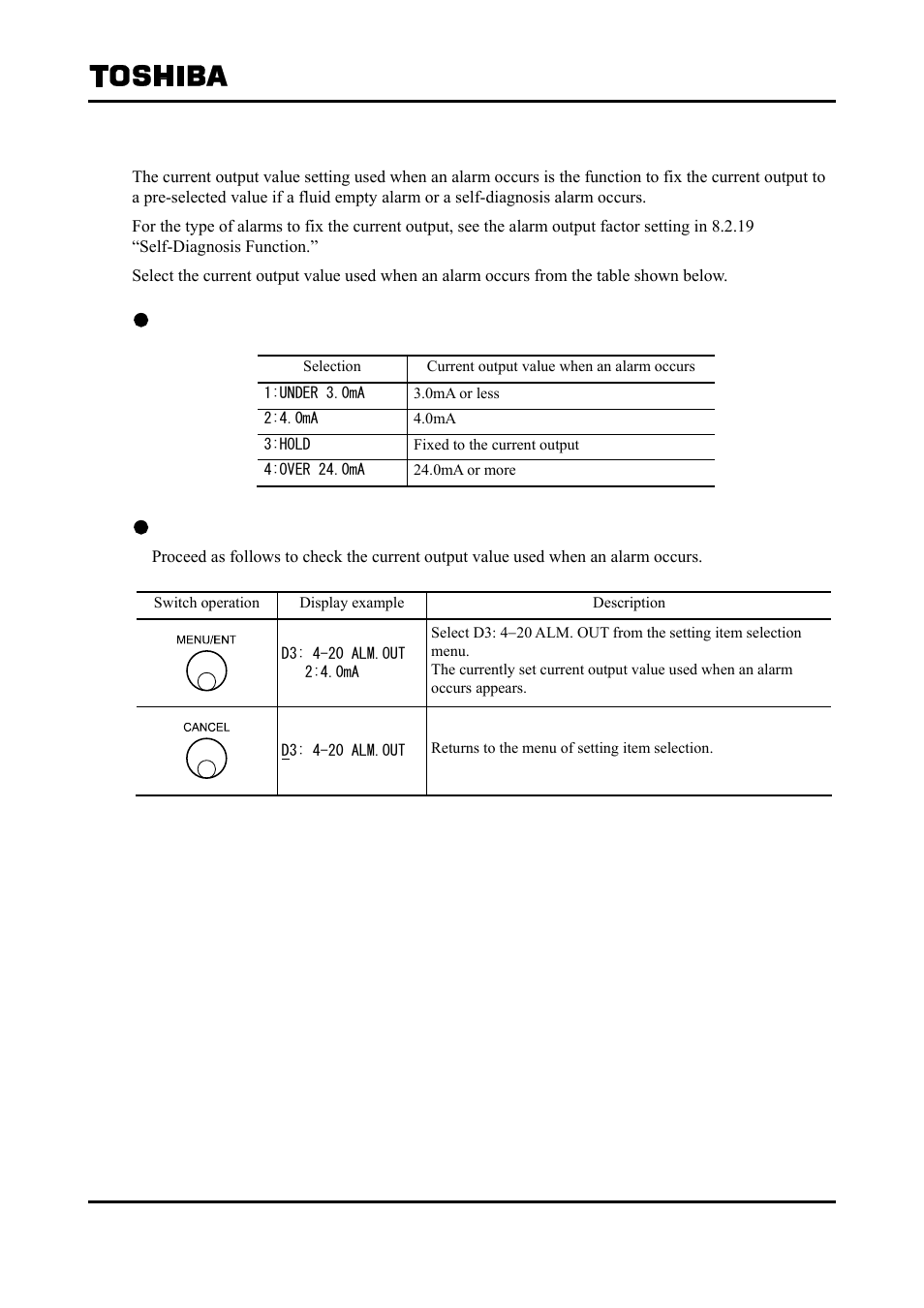 Toshiba Tohsiba Electromagnetic Flowmeter Converter L5232 User Manual | Page 84 / 174