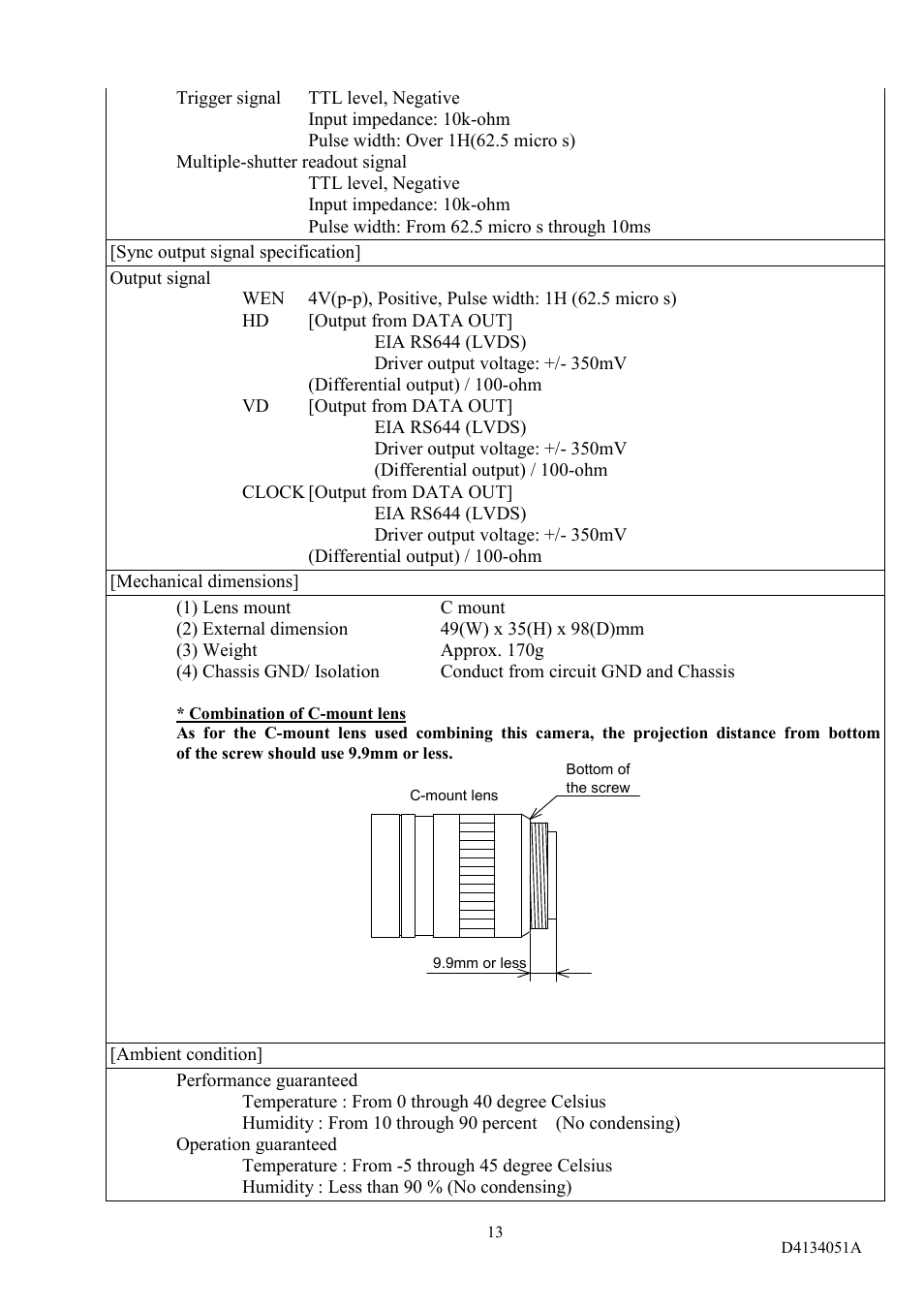 Toshiba CS3910BH User Manual | Page 14 / 19