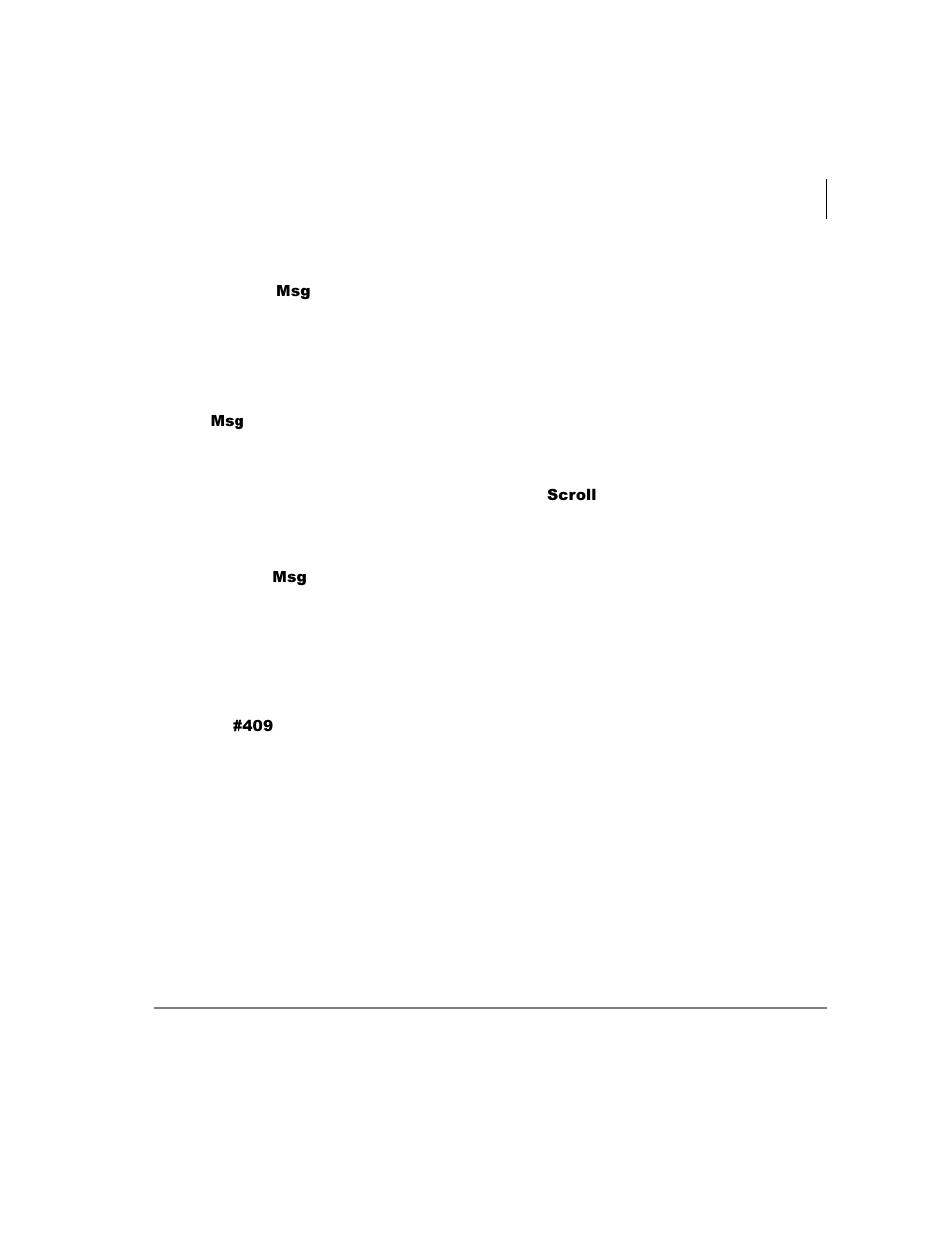 Message waiting, Responding to a lit msg led | Toshiba DKT3000/2000 User Manual | Page 25 / 104