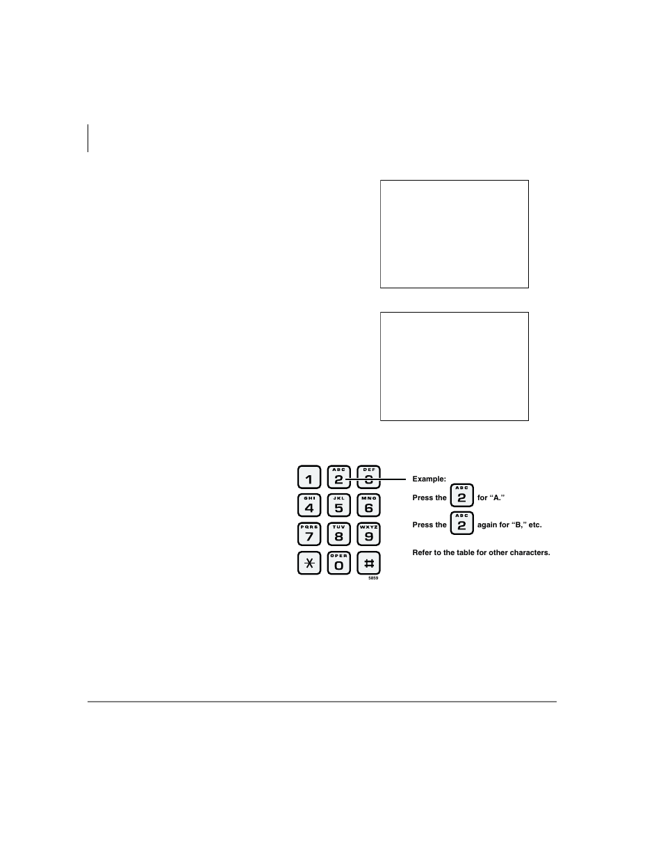 Alphanumeric entry | Toshiba DKT3000/2000 User Manual | Page 74 / 104