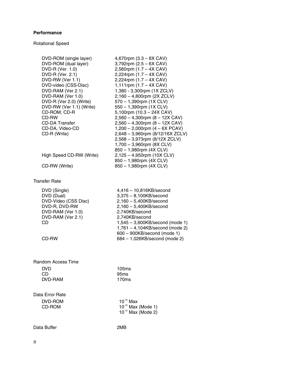 Toshiba SD-R6012 User Manual | Page 10 / 13