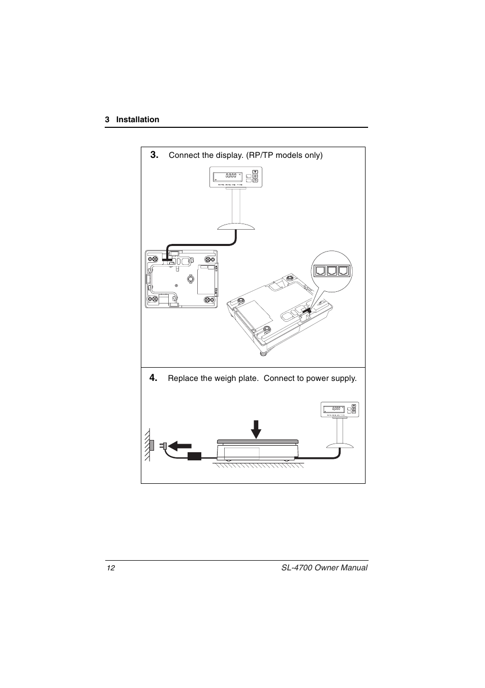 Toshiba TEC Electronic Computing Scale SL-4700 User Manual | Page 12 / 23