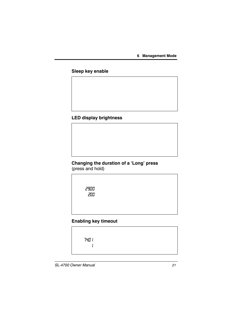 Toshiba TEC Electronic Computing Scale SL-4700 User Manual | Page 21 / 23