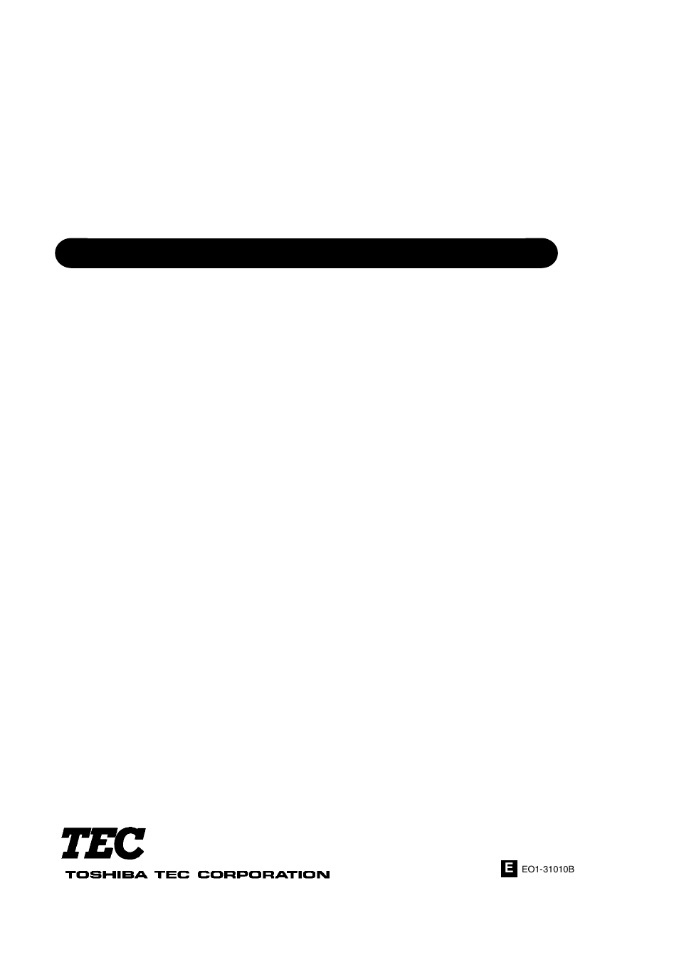 Toshiba TEC Electronic Computing Scale SL-4700 User Manual | Page 23 / 23