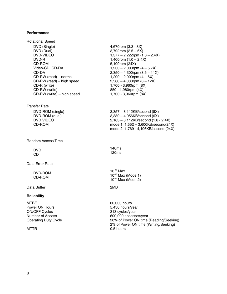 Toshiba SD-R2102 User Manual | Page 10 / 12