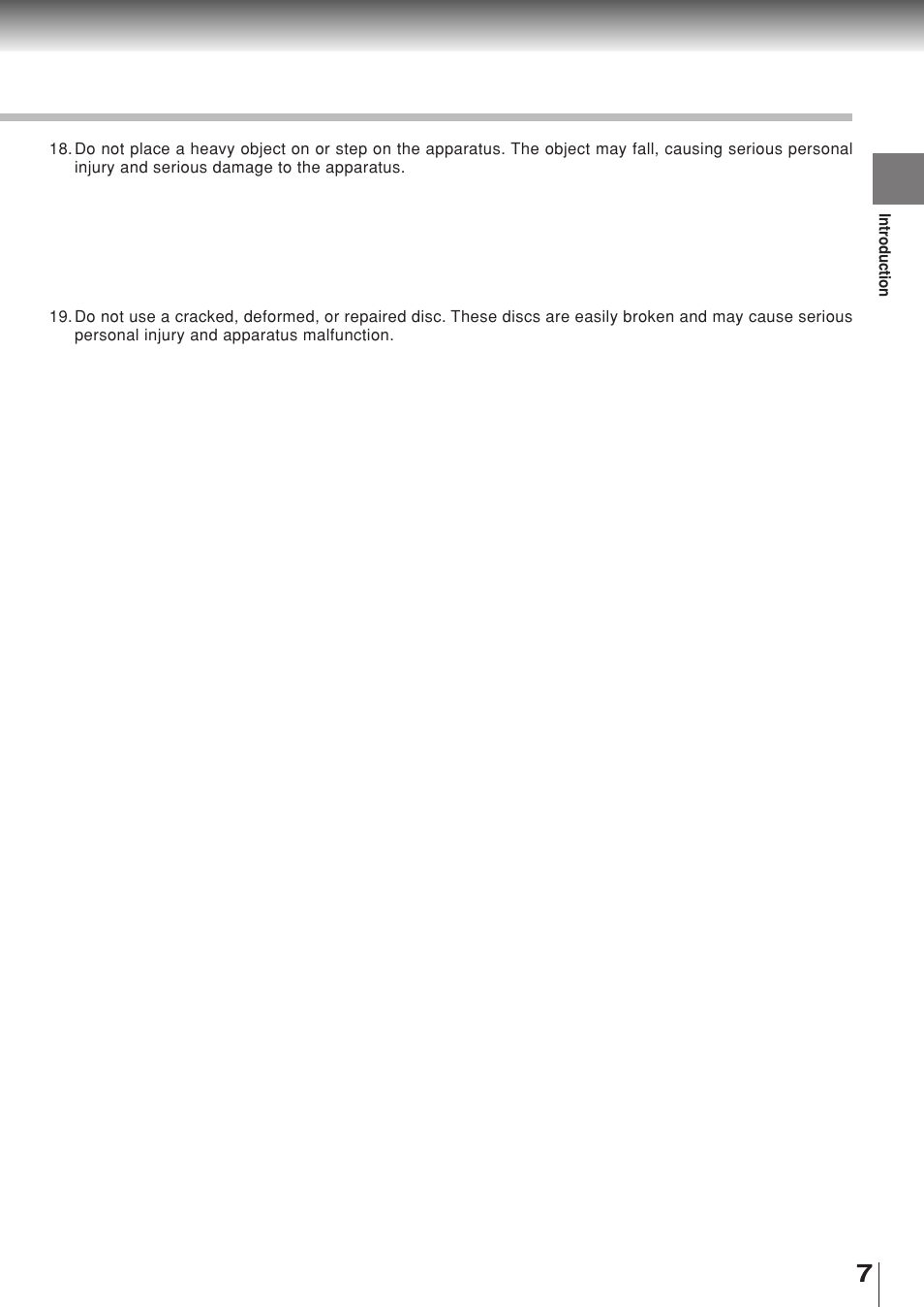 Toshiba SD-330ESB  EN User Manual | Page 7 / 72