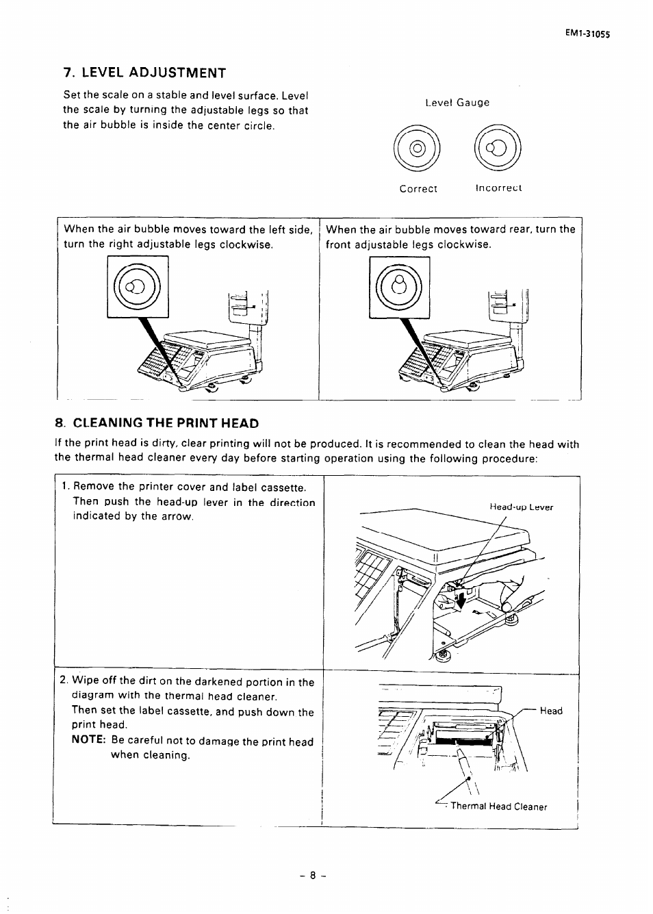 Toshiba TEC EMl-31055 User Manual | Page 11 / 55