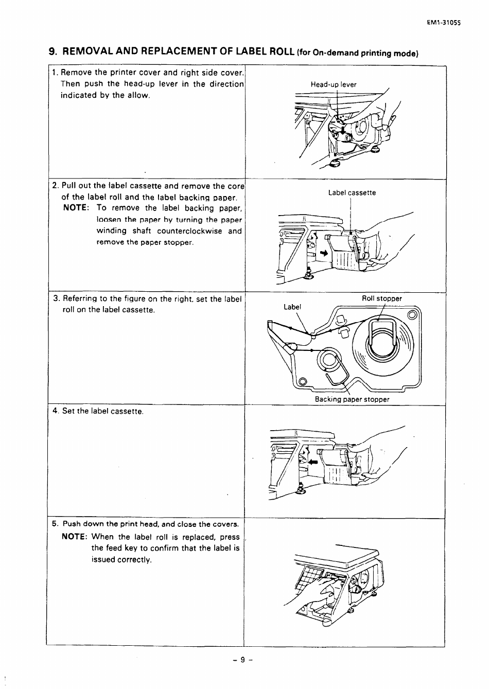 Toshiba TEC EMl-31055 User Manual | Page 12 / 55