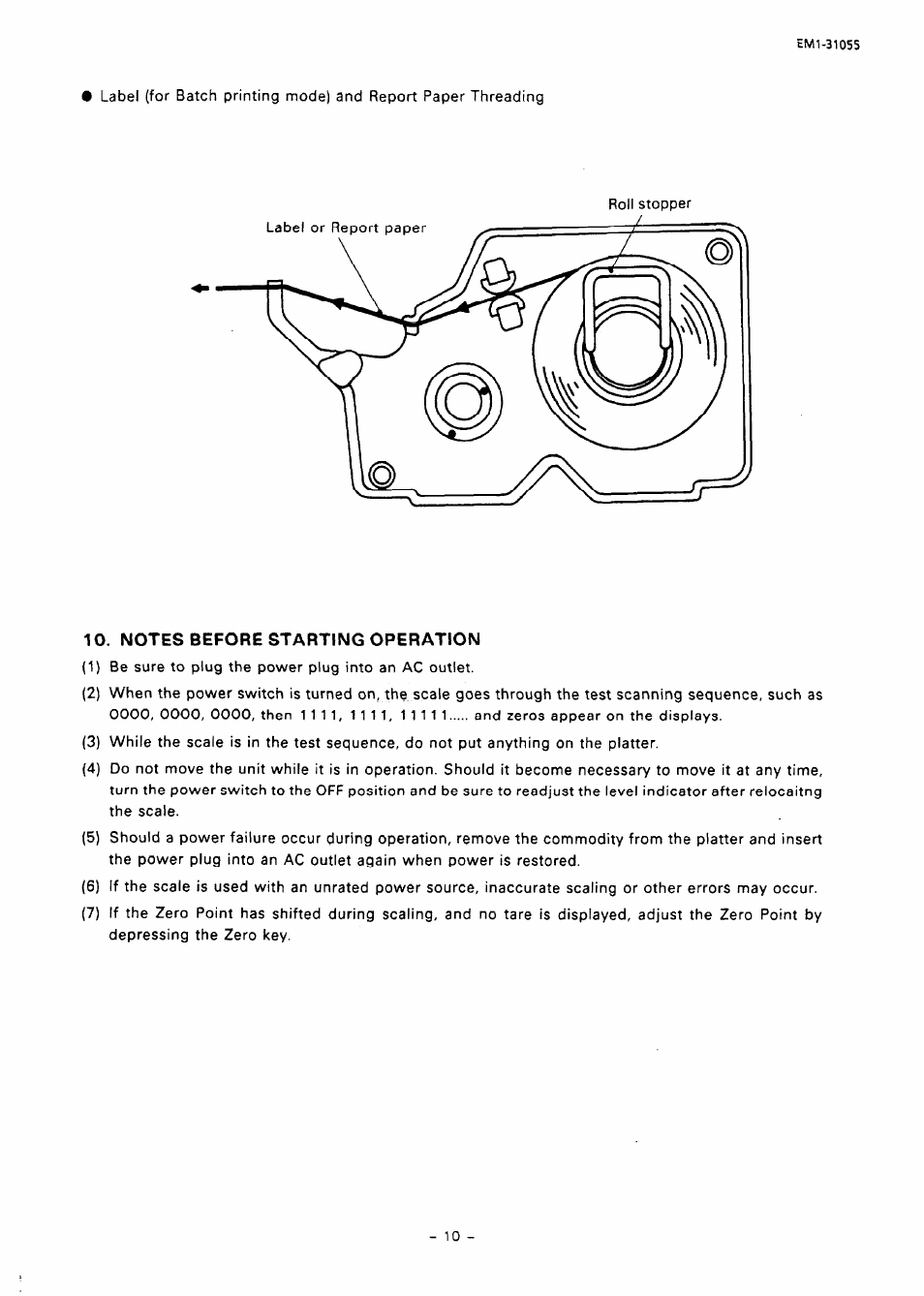 Toshiba TEC EMl-31055 User Manual | Page 13 / 55