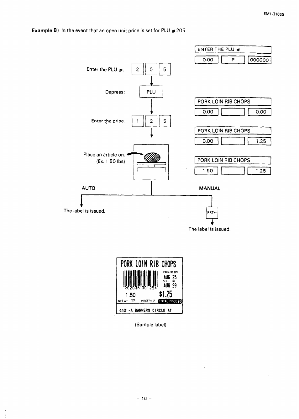 Pork loin rib chops | Toshiba TEC EMl-31055 User Manual | Page 19 / 55