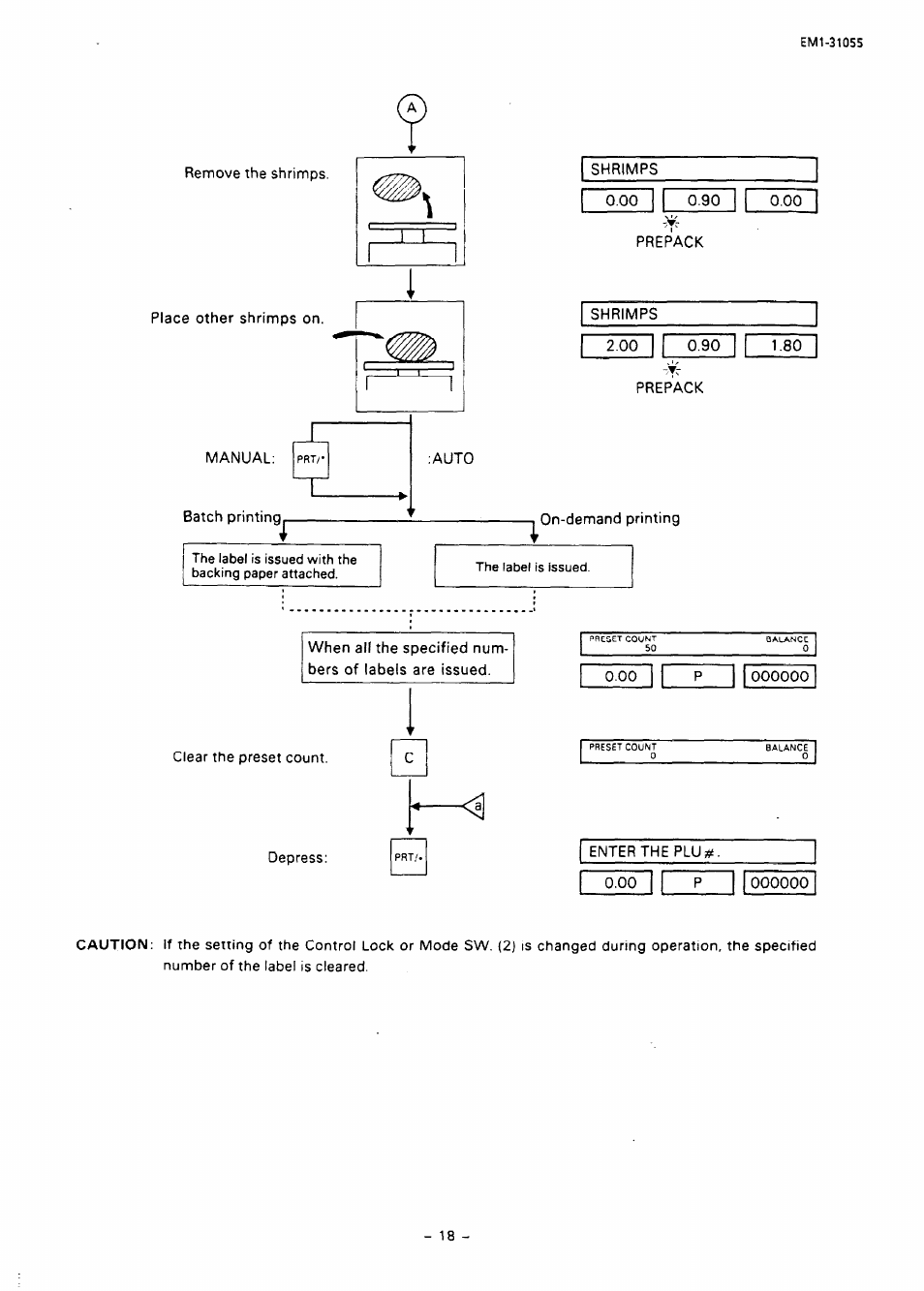 Toshiba TEC EMl-31055 User Manual | Page 21 / 55