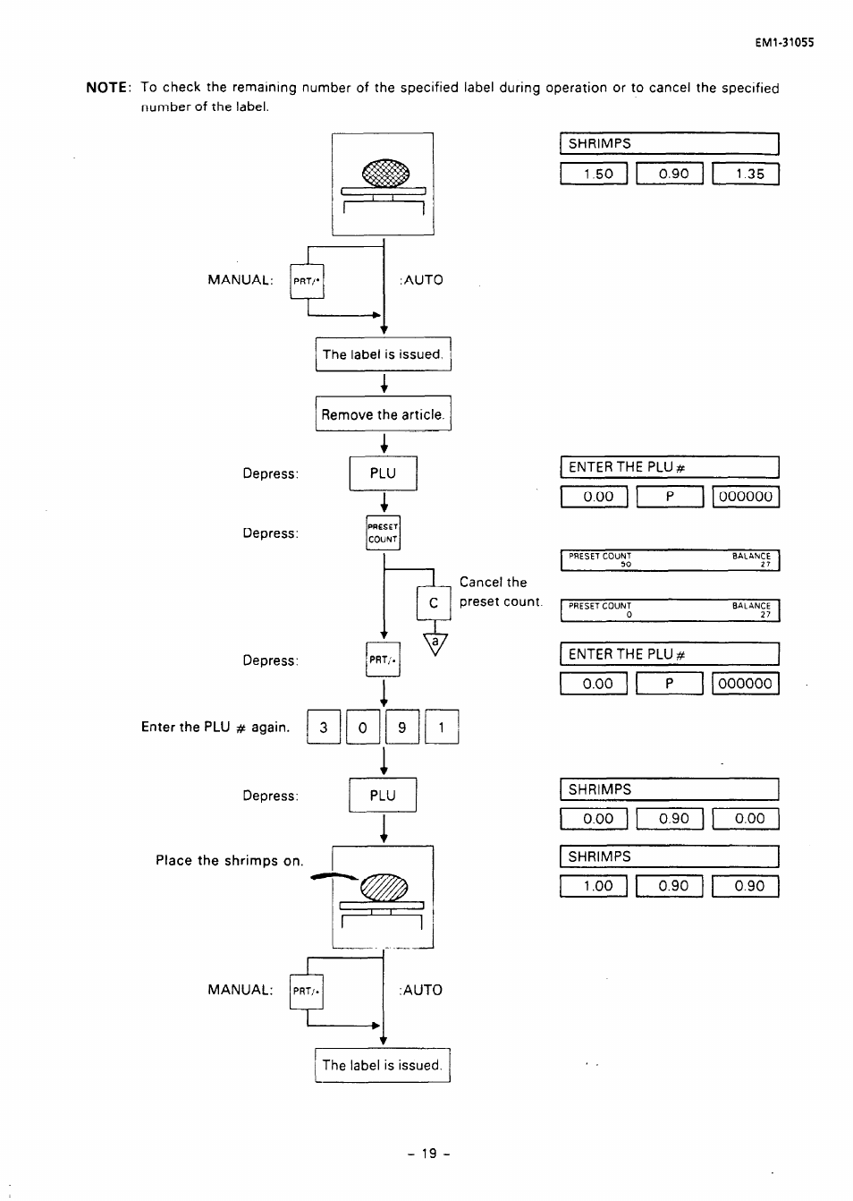 Toshiba TEC EMl-31055 User Manual | Page 22 / 55