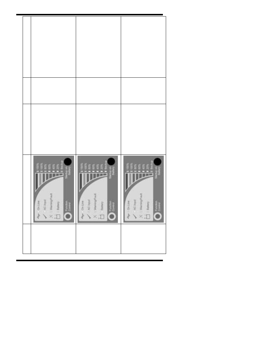 Ups display status and operating conditi on | Toshiba RELIABILITY IN MOTION 1700 User Manual | Page 13 / 39