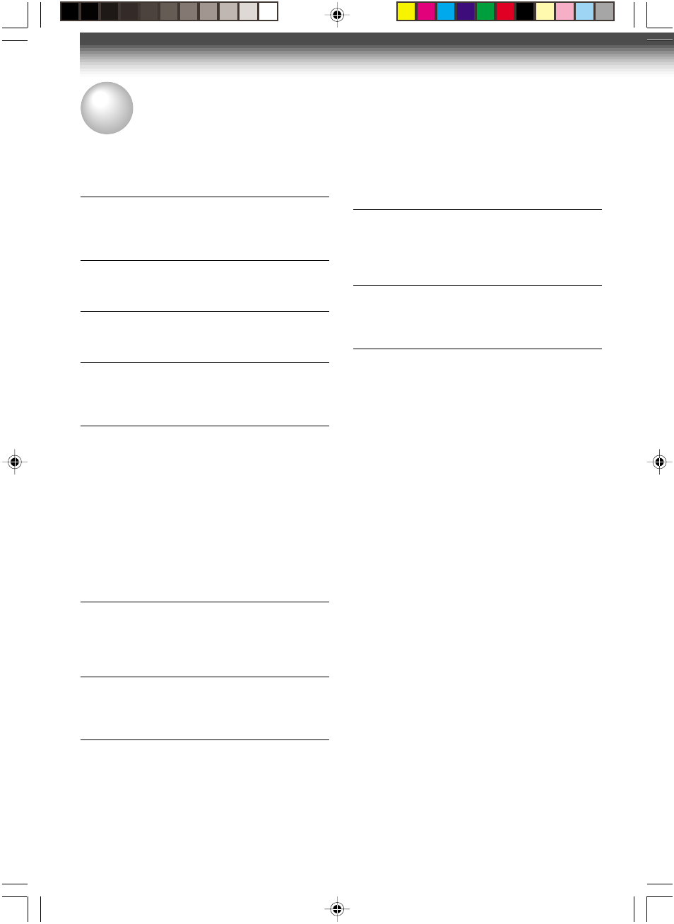 Before calling service personnel | Toshiba W-515 User Manual | Page 30 / 34