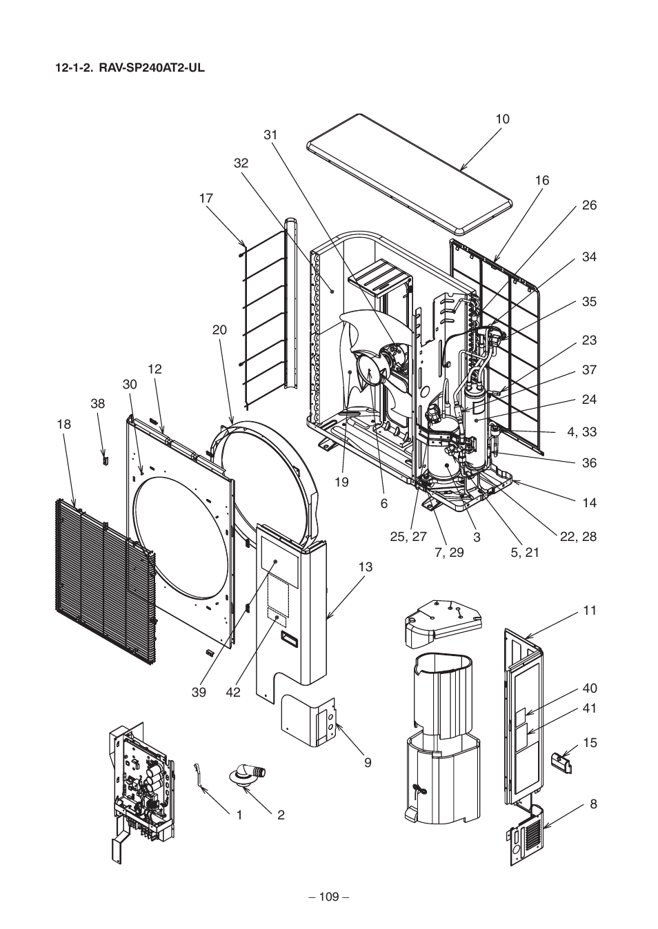 Toshiba CARRIER RAV-SP300AT2-UL User Manual | Page 109 / 116