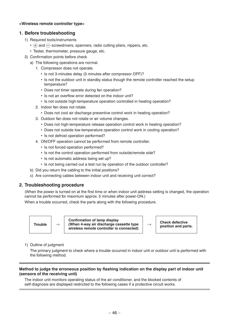 Toshiba CARRIER RAV-SP300AT2-UL User Manual | Page 46 / 116