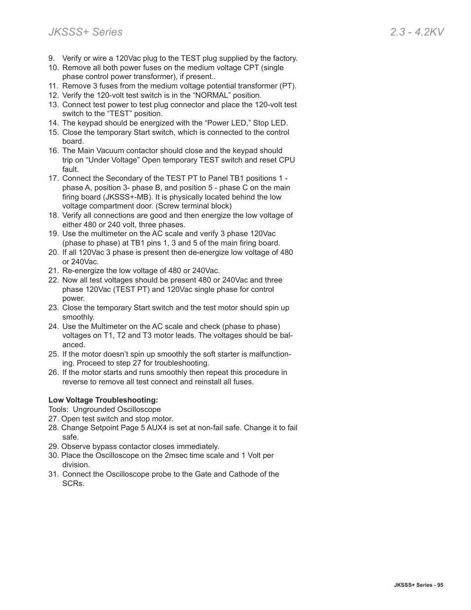 Jksss+ series 2.3 - 4.2kv | Toshiba VF010H05 User Manual | Page 101 / 106