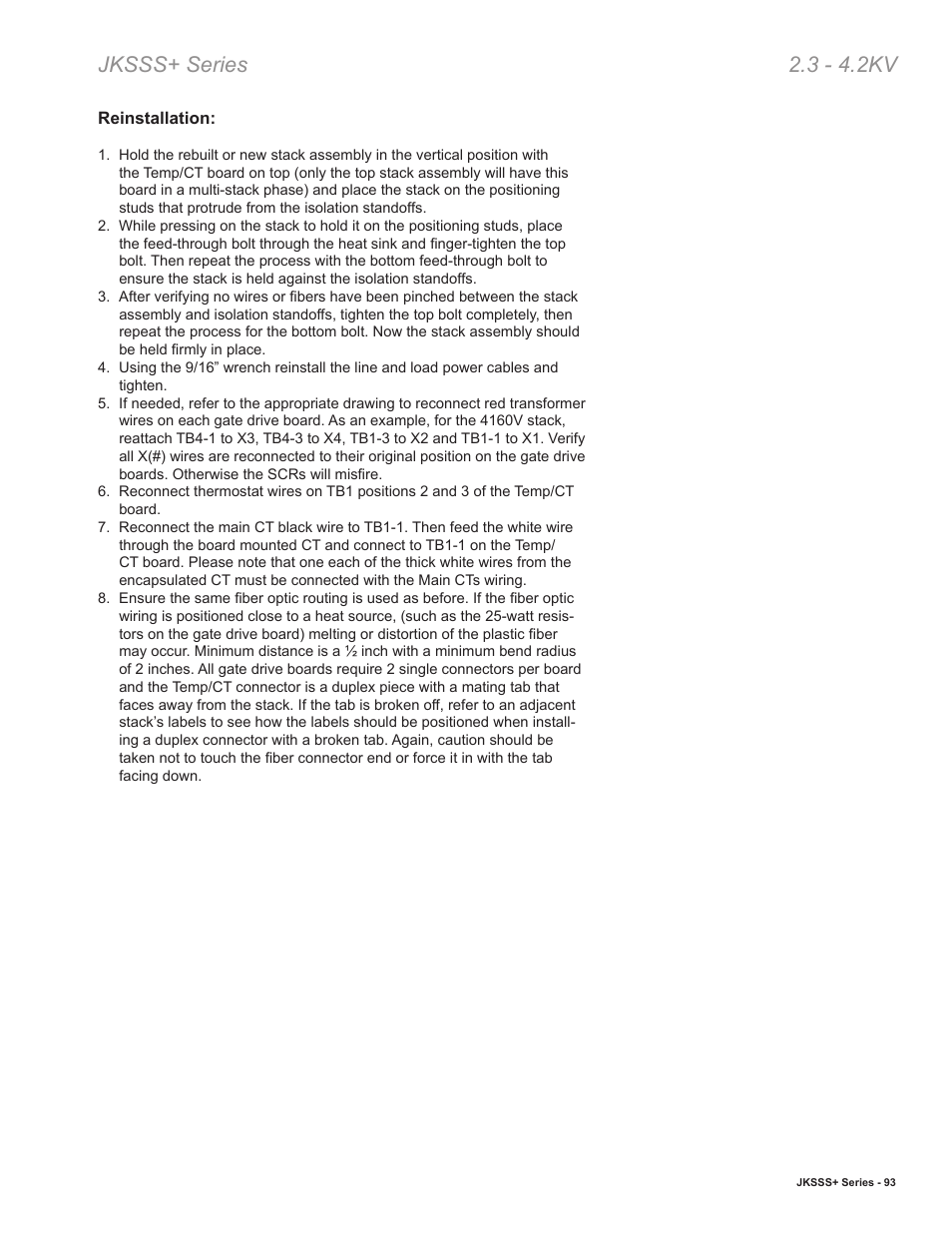 Jksss+ series 2.3 - 4.2kv | Toshiba VF010H05 User Manual | Page 99 / 106