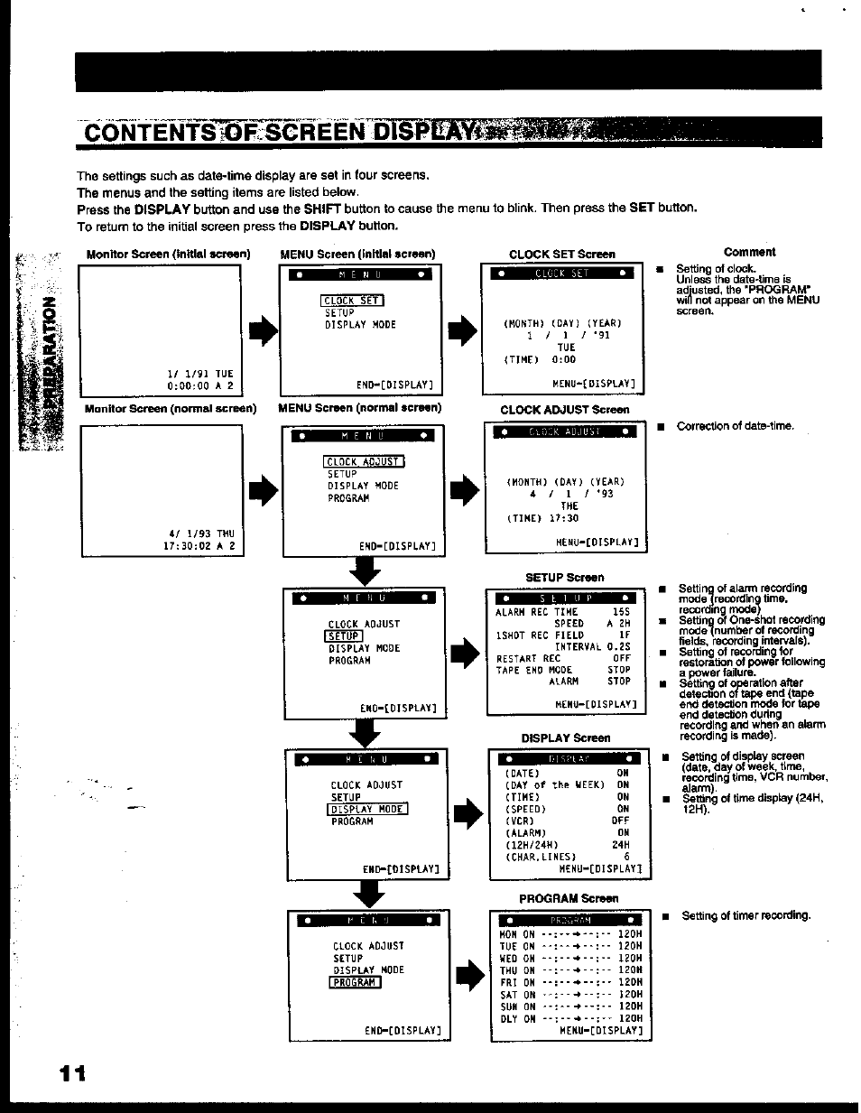 Cöntent^fcsörein | Toshiba KV-6200A User Manual | Page 12 / 44