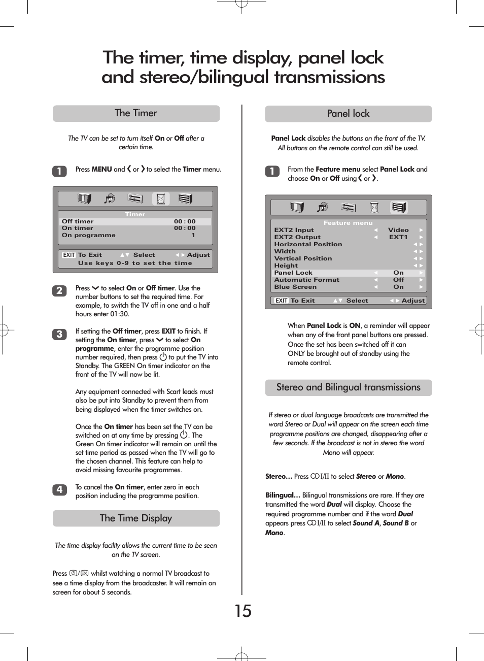 Toshiba ZH36 Series User Manual | Page 15 / 20