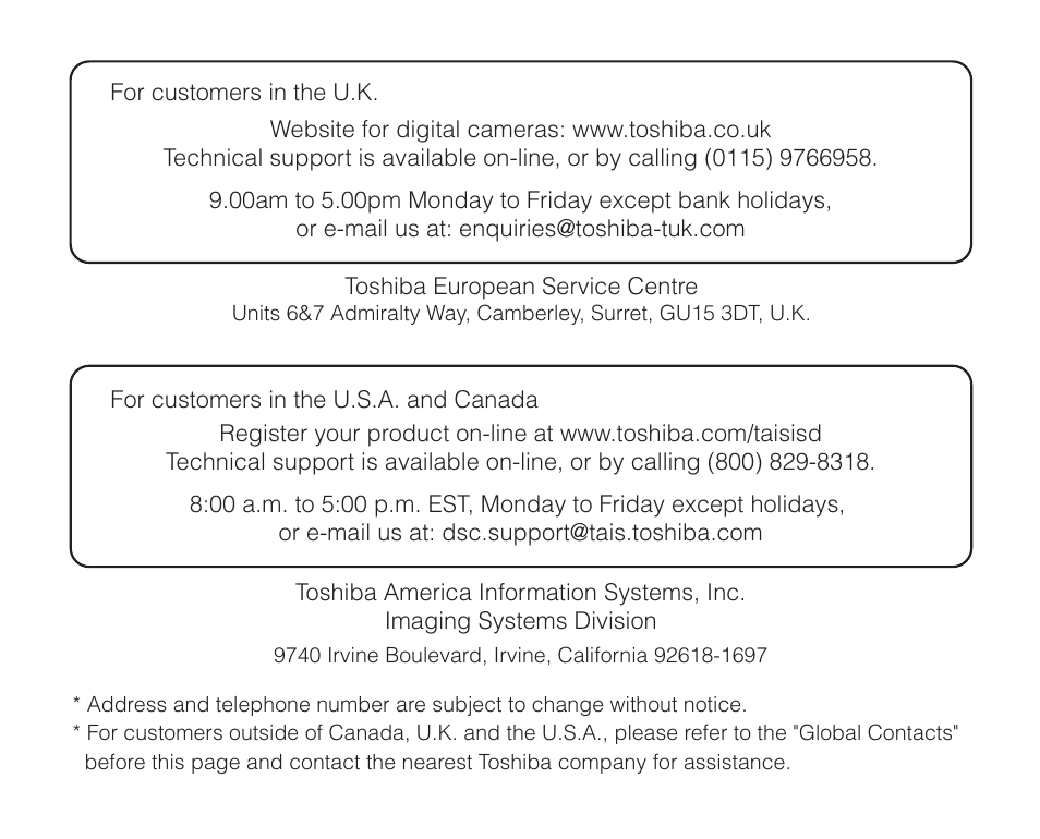 Toshiba PDR-M71 User Manual | Page 140 / 140