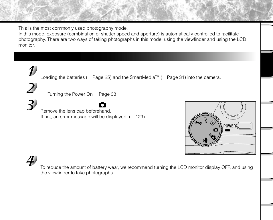 Photography (auto photography), Using the viewfinder | Toshiba PDR-M71 User Manual | Page 43 / 140