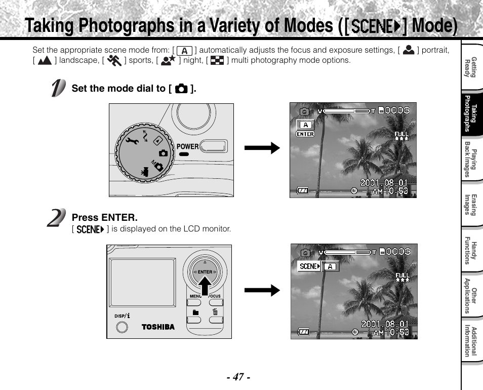 Toshiba PDR-M71 User Manual | Page 49 / 140