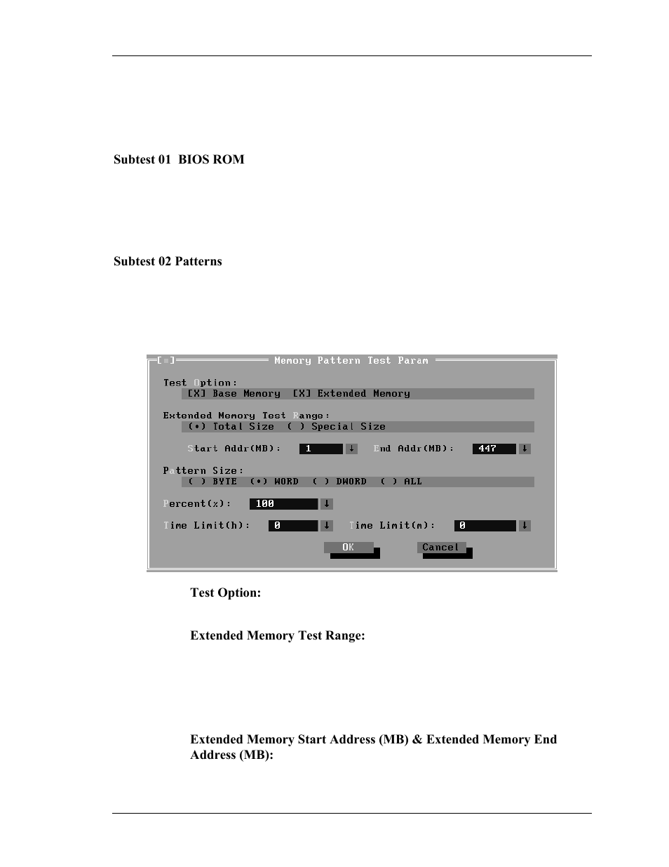 6 memory test, Memory test | Toshiba M40 User Manual | Page 100 / 262