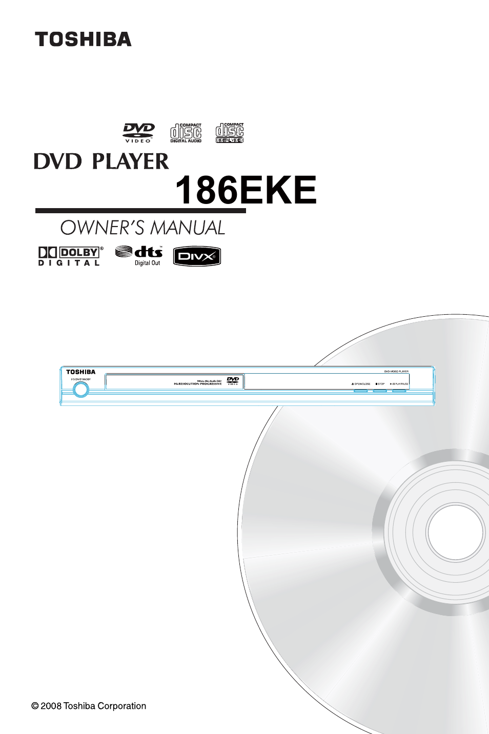 Toshiba SD-185 User Manual | 27 pages
