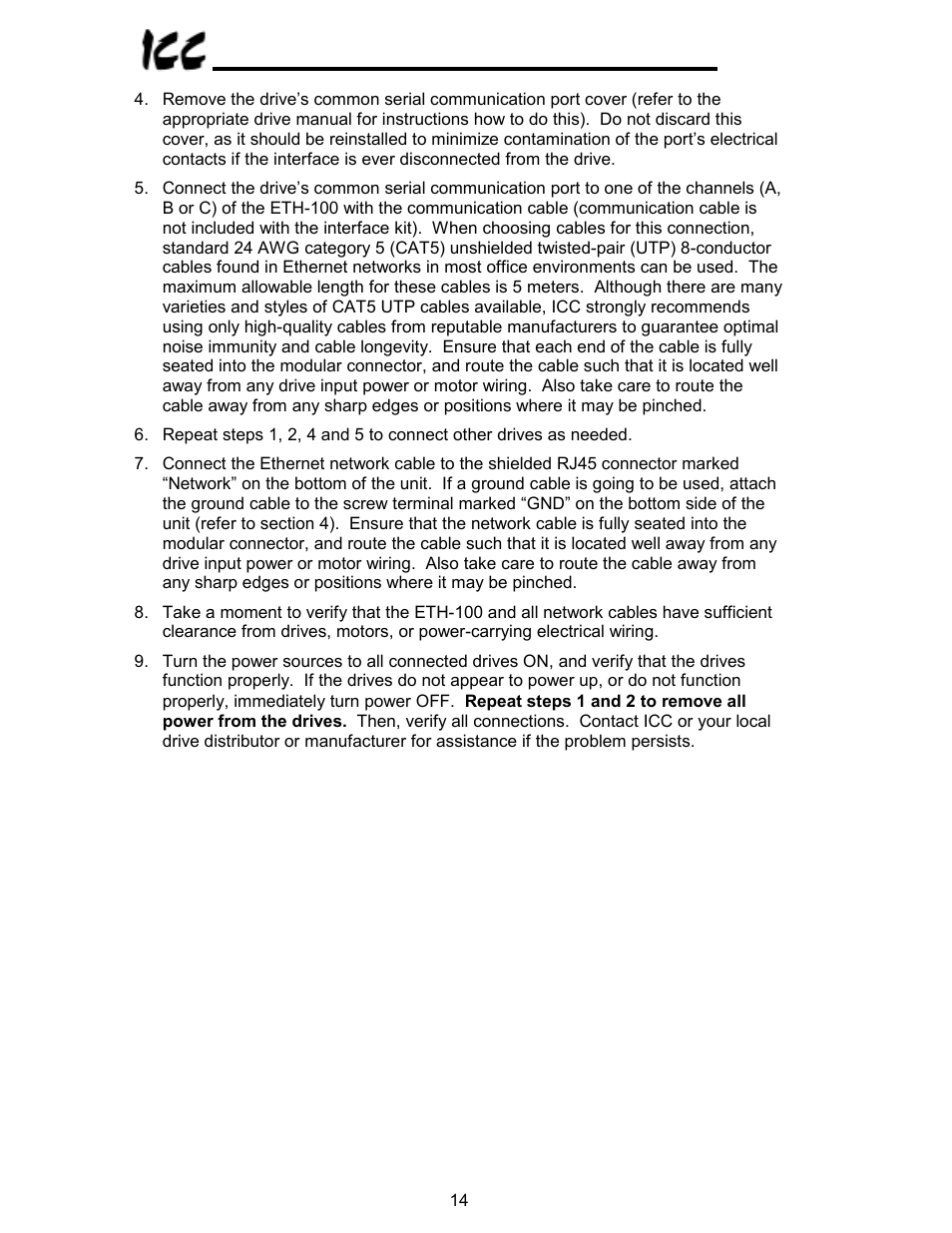 Toshiba VF-A7 User Manual | Page 15 / 50