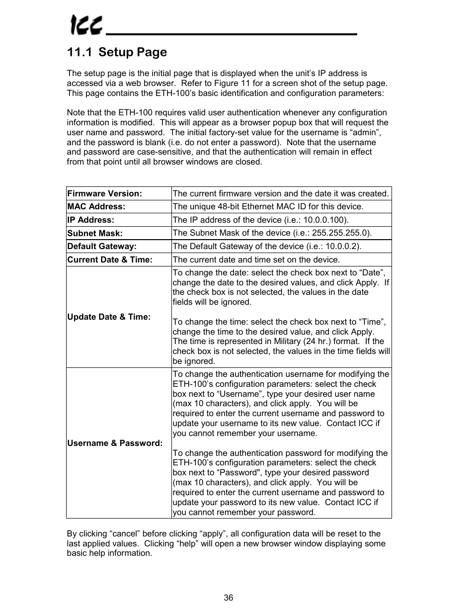 1 setup page | Toshiba VF-A7 User Manual | Page 37 / 50