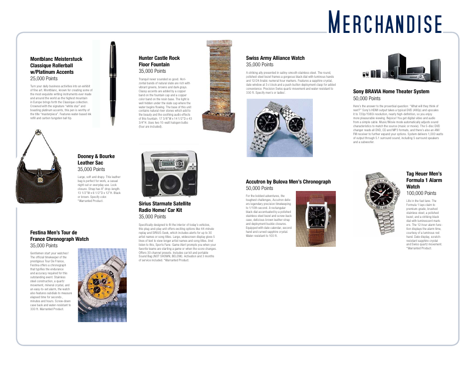 Merchandise | Toshiba Camera/ Camcorder User Manual | Page 18 / 27