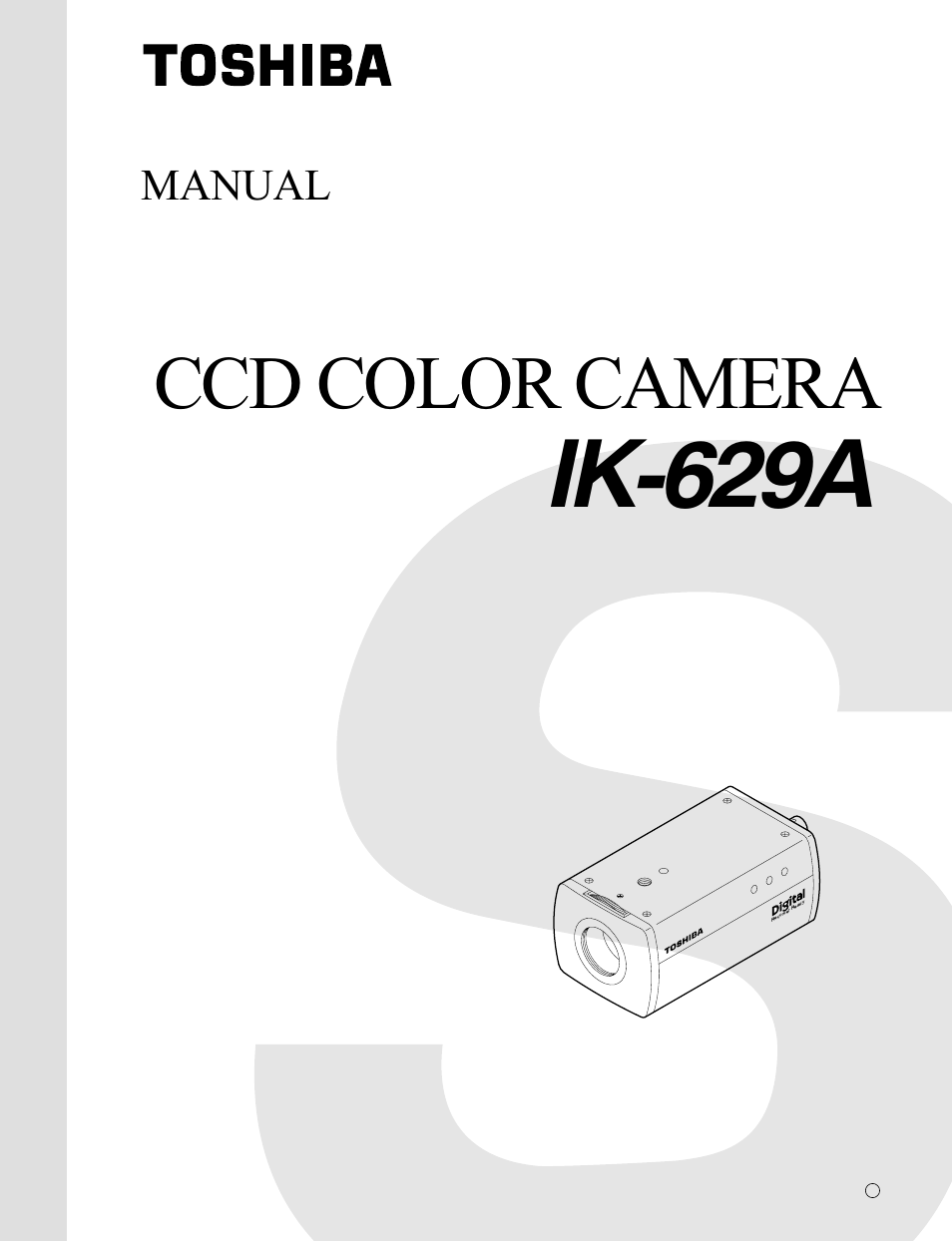 Toshiba IK-629A User Manual | 9 pages