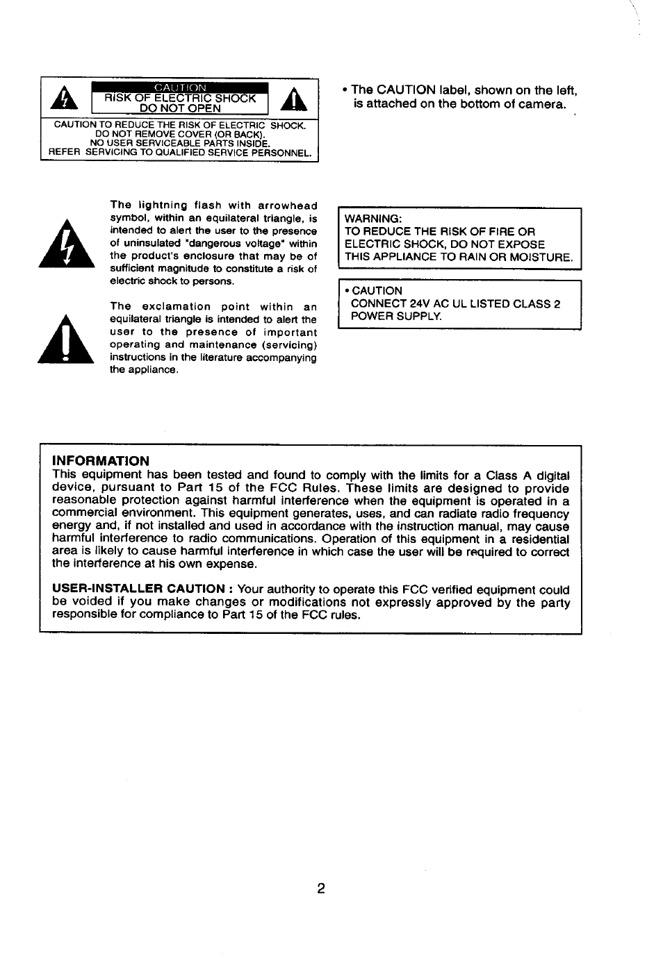 Toshiba IK-628A User Manual | Page 3 / 12