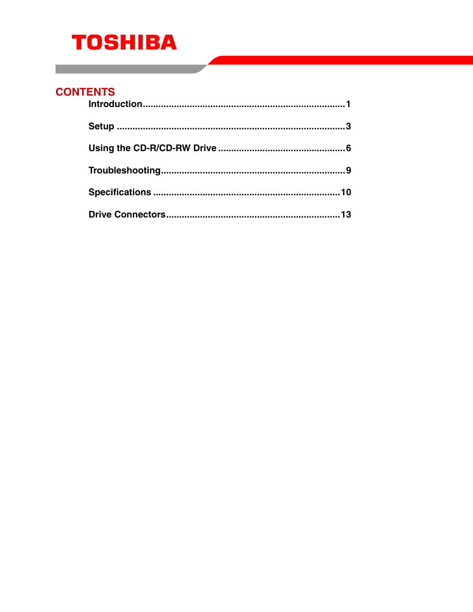 Toshiba SR-M8102 User Manual | Page 2 / 16