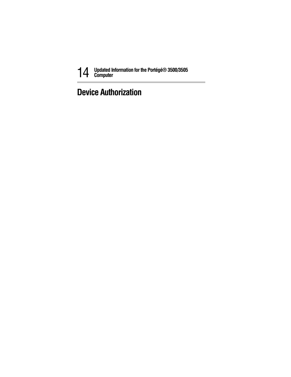 Device authorization | Toshiba 3500 User Manual | Page 14 / 24