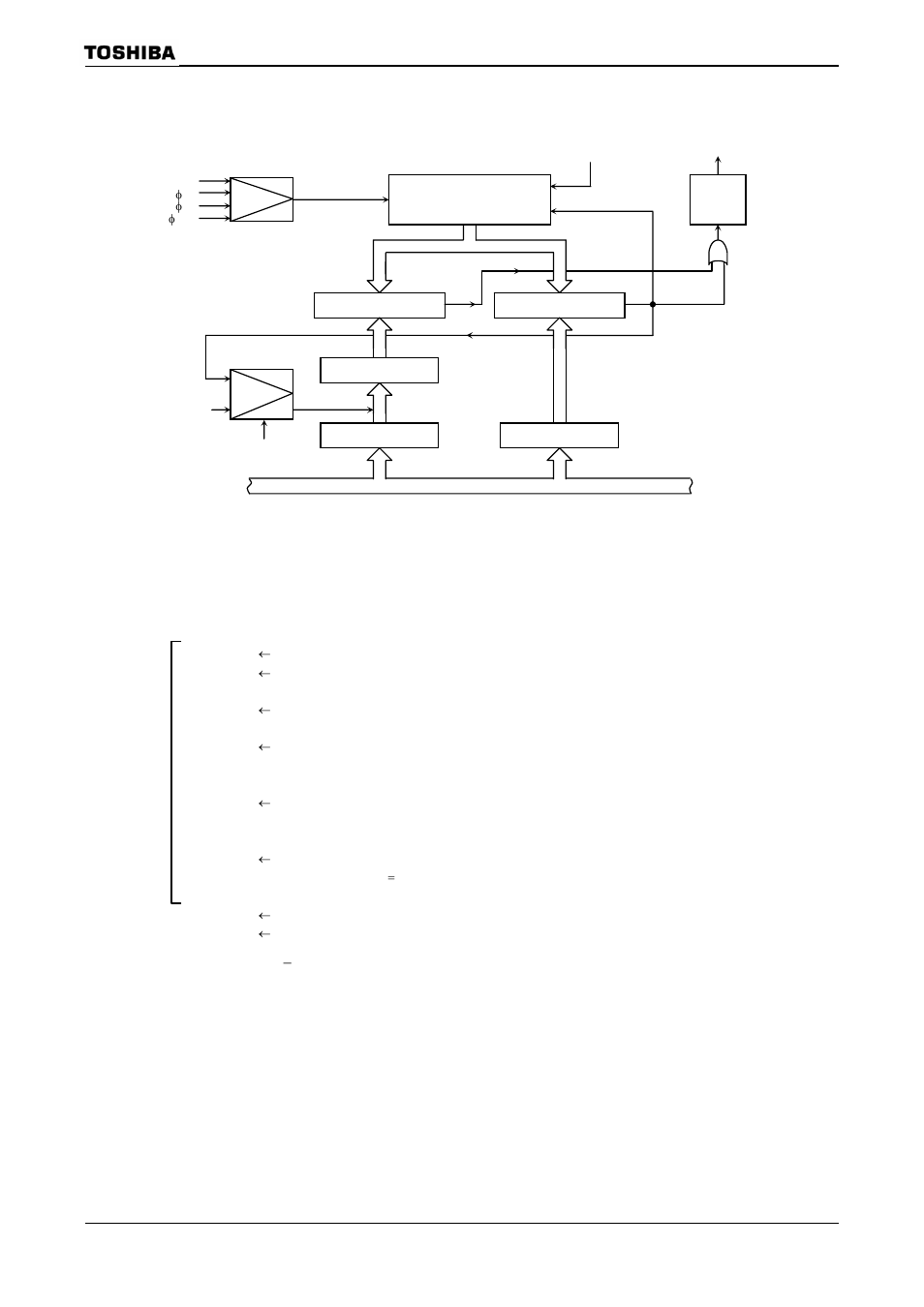 X: don't care, −: no change | Toshiba H1 Series User Manual | Page 313 / 751