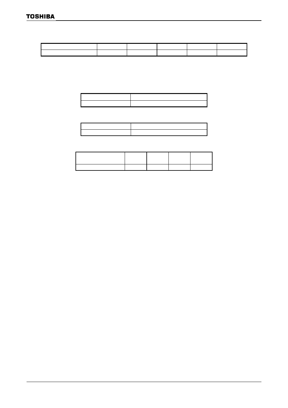 Nged as shown in, Table, To table 3.4.11 show th | Table 3.4.10), Table 3.4.8, See table 3.4.9 | Toshiba H1 Series User Manual | Page 55 / 751
