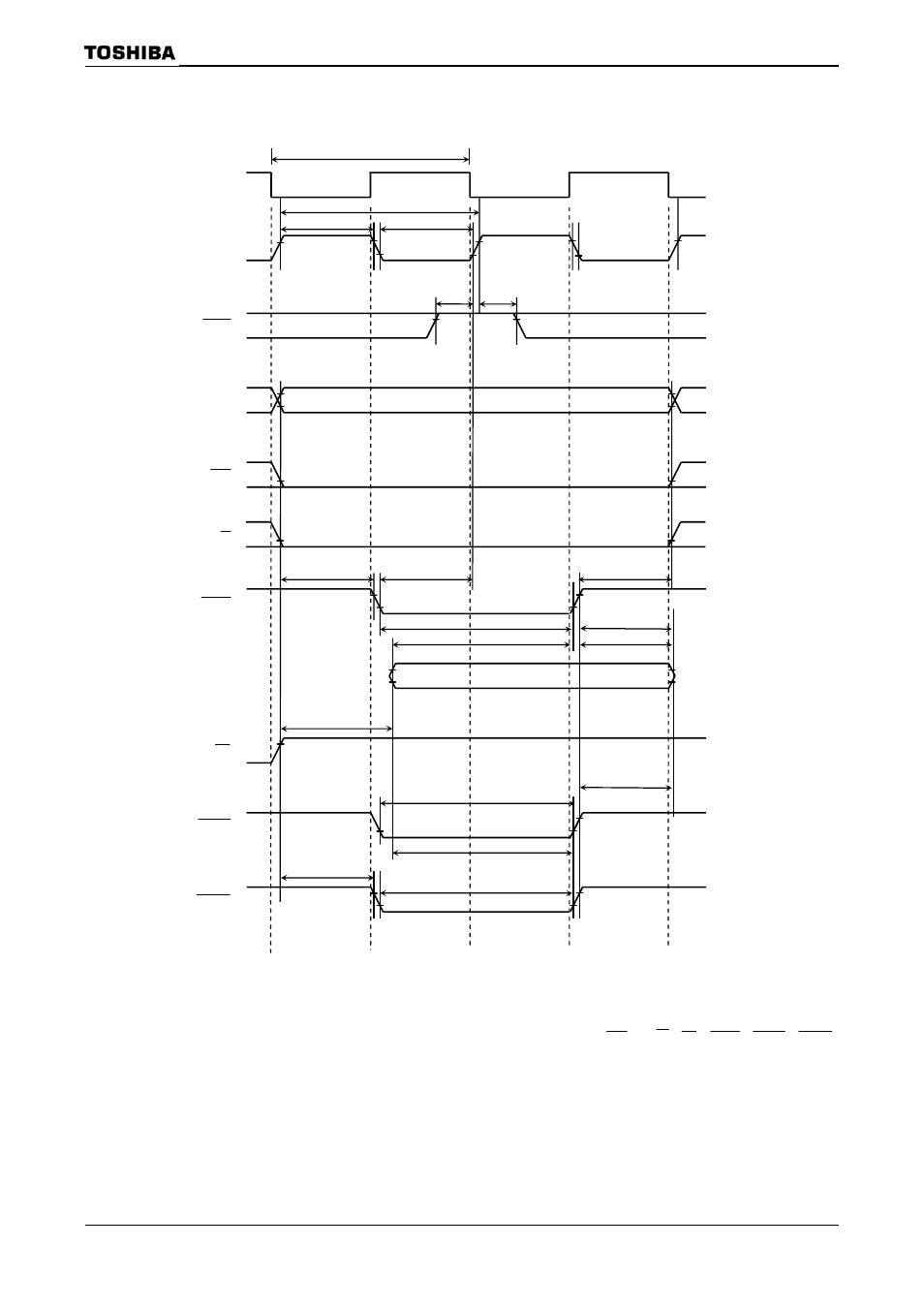 Tmp92cz26a, 2) write cycle (0 waits) | Toshiba H1 Series User Manual | Page 651 / 751