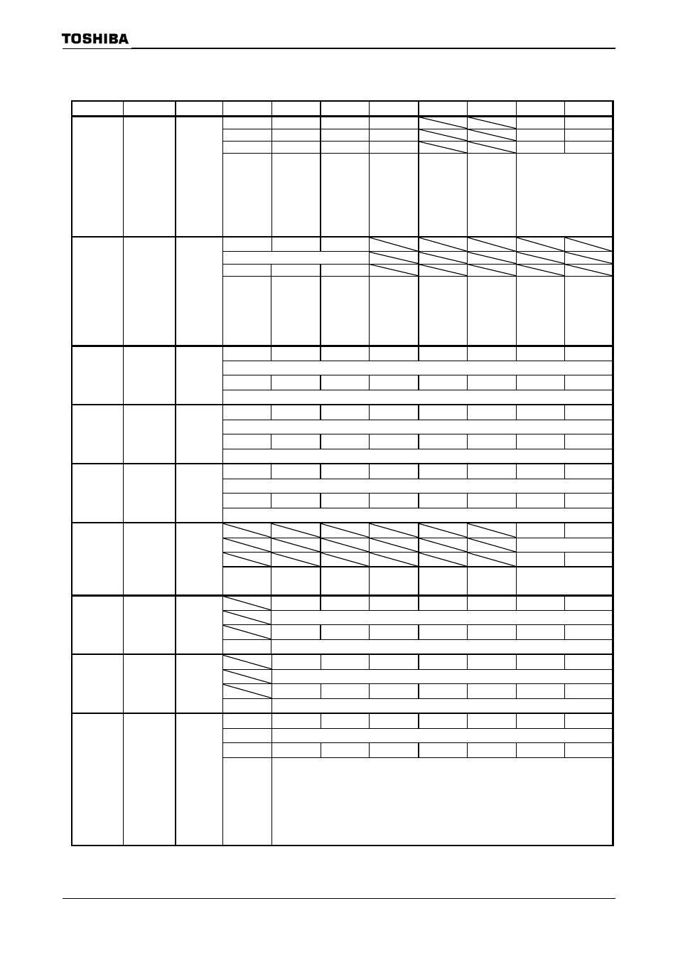 6) lcd controller (2/6) symbol name | Toshiba H1 Series User Manual | Page 703 / 751