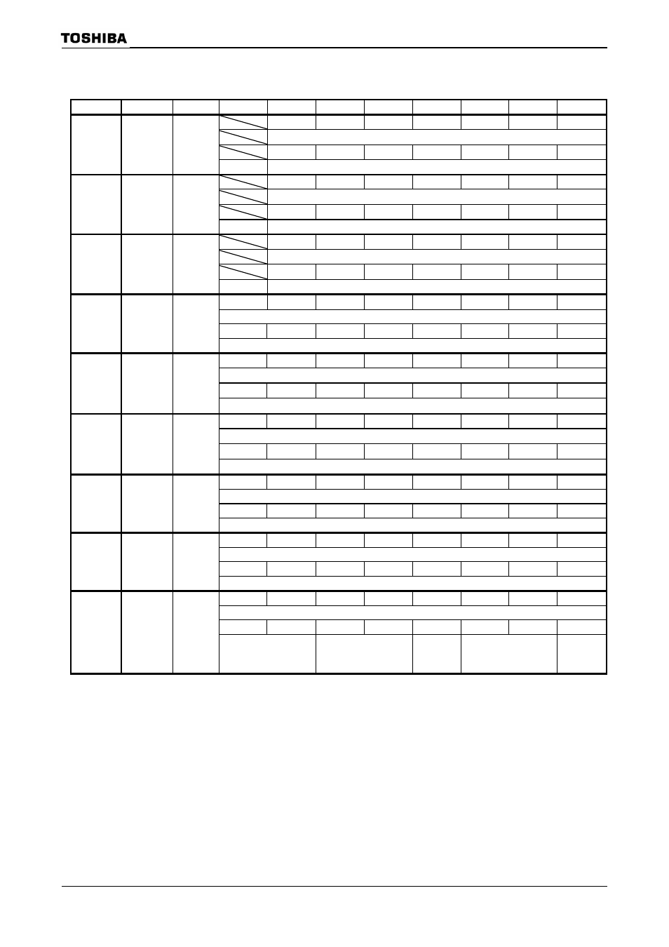 6) lcd controller (3/6) symbol name | Toshiba H1 Series User Manual | Page 704 / 751