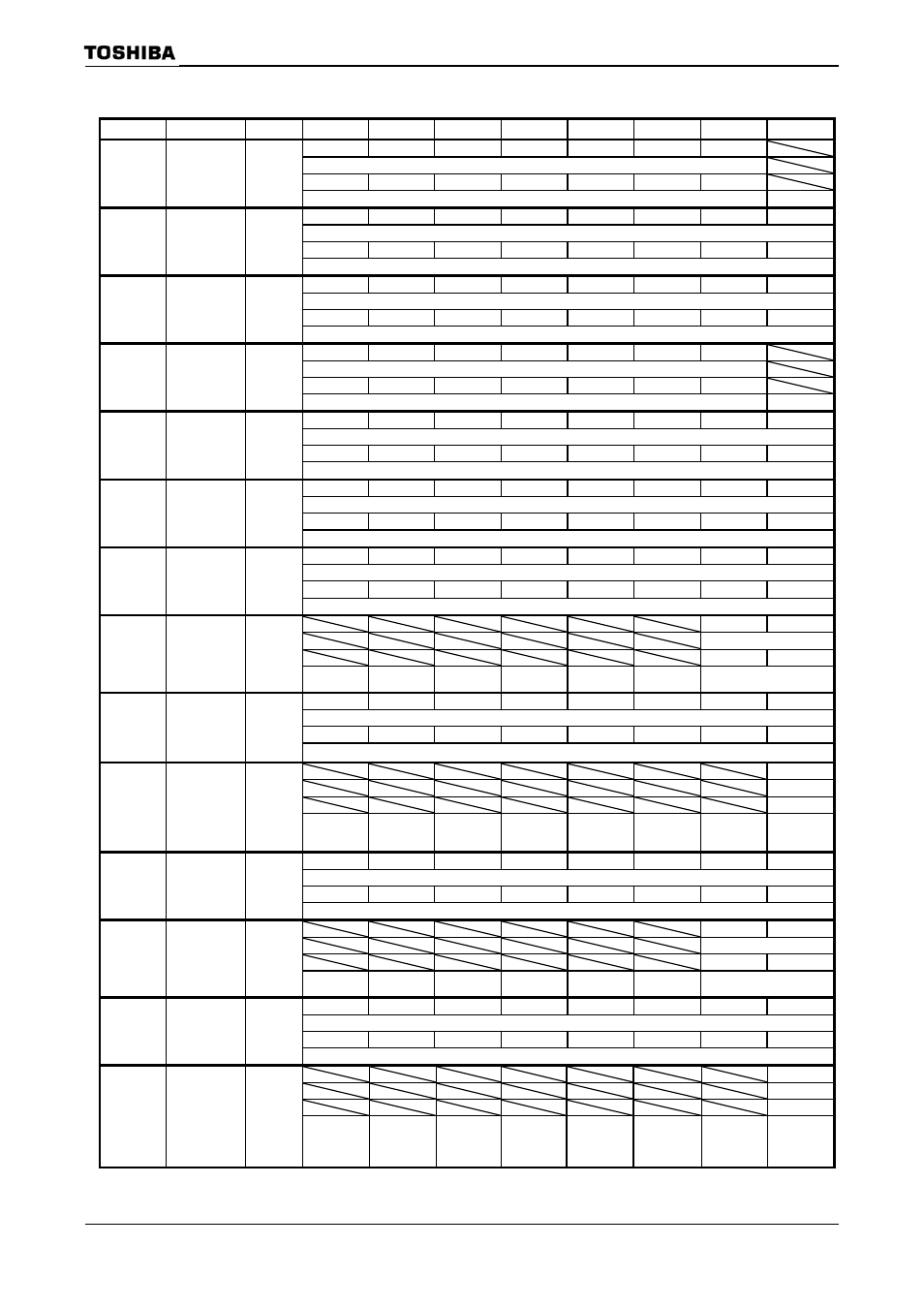 6) lcd controller (4/6) symbol name | Toshiba H1 Series User Manual | Page 705 / 751