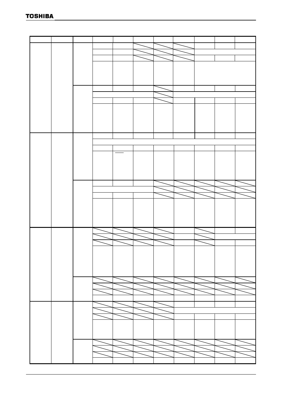 9) spic (1/2) symbol name | Toshiba H1 Series User Manual | Page 713 / 751