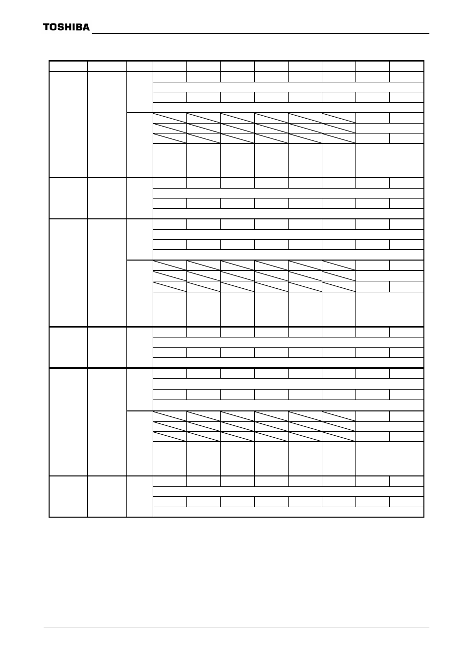11) nand-flash controller (3/4) symbol name | Toshiba H1 Series User Manual | Page 725 / 751