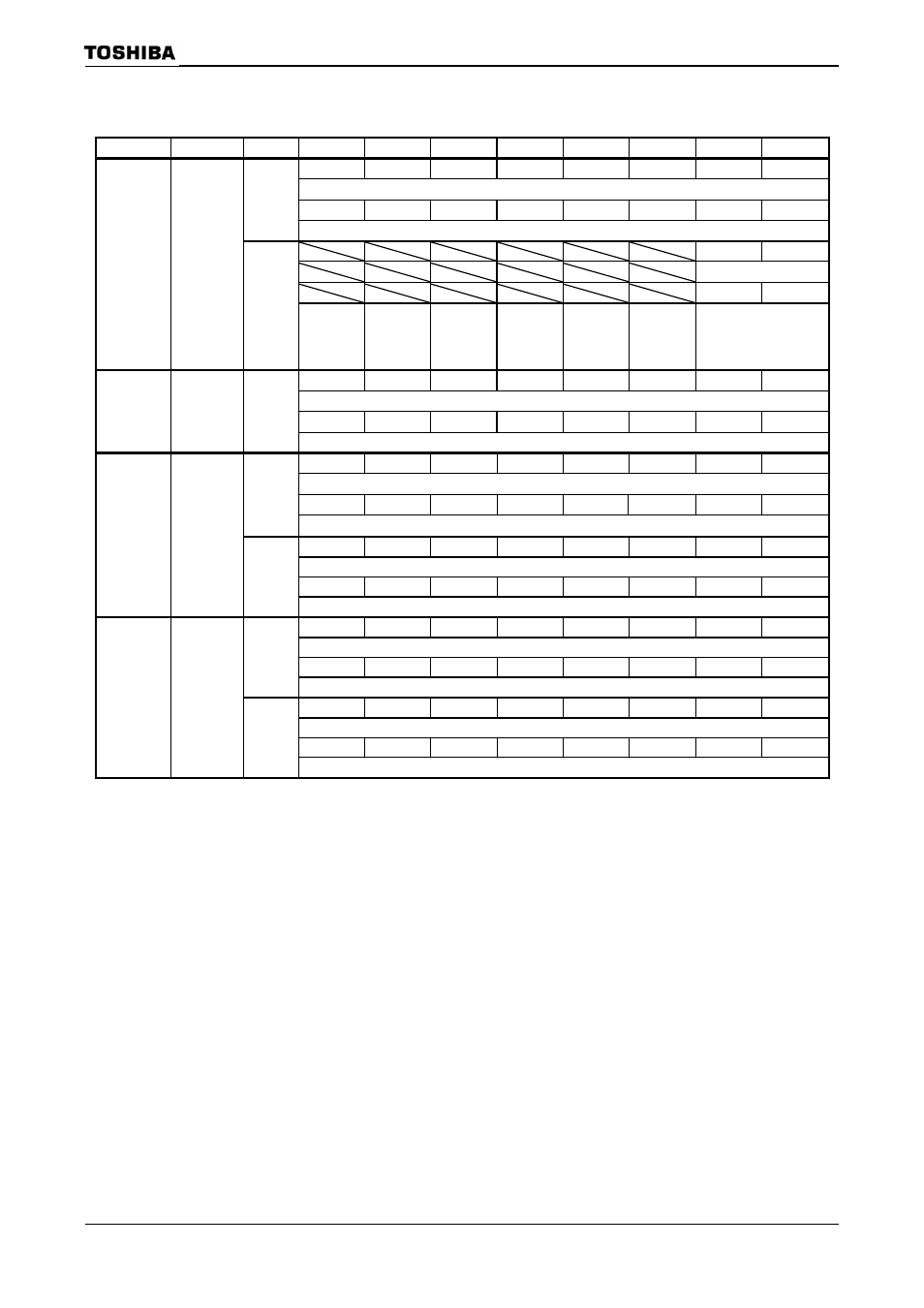 11) nand-flash controller (4/4) symbol name | Toshiba H1 Series User Manual | Page 726 / 751