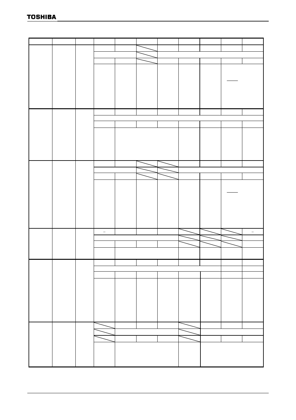 18) ad converter (3/3) symbol name | Toshiba H1 Series User Manual | Page 743 / 751