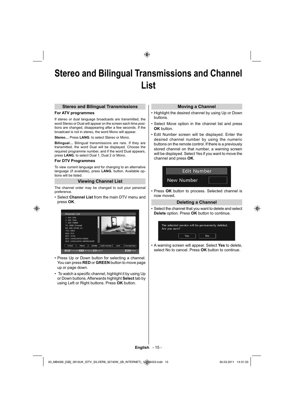 Toshiba 32BV500B User Manual | Page 16 / 38