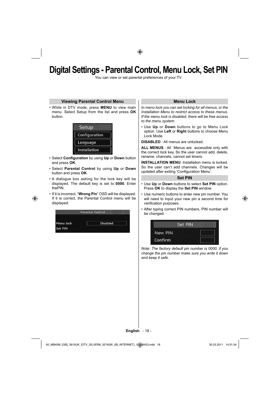 Toshiba 32BV500B User Manual | Page 19 / 38