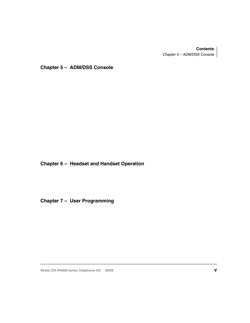 Toshiba STRATA IP5000 User Manual | Page 11 / 196