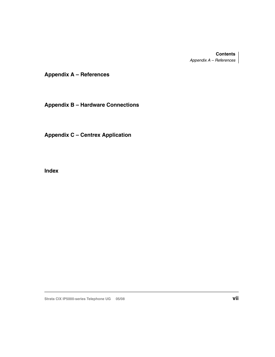 Toshiba STRATA IP5000 User Manual | Page 13 / 196